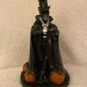 PAPER MAGIC GROUP BLOW MOLD GRIM REAPER SKELETON TOP HAT HALLOWEEN DECOR